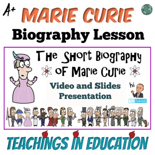 Preview of Marie Curie: The Biography Shorties