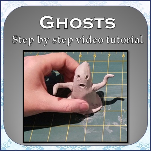 Preview of Ghosts: Video tutorial for clay modeling
