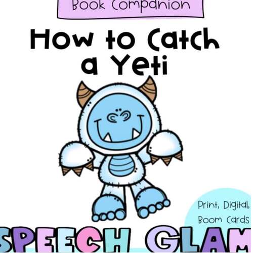 How to Catch a Yeti Book Companion (+Interactive PDF & Boom Cards)