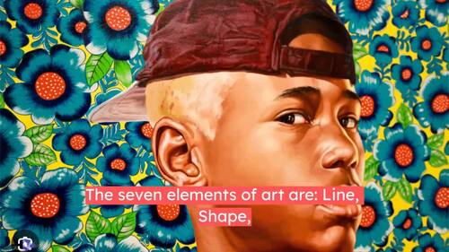 Preview of The Elements of Art - Color