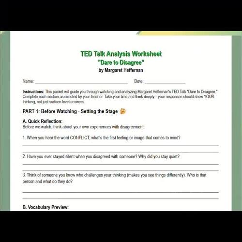 TED Talk Analysis: 