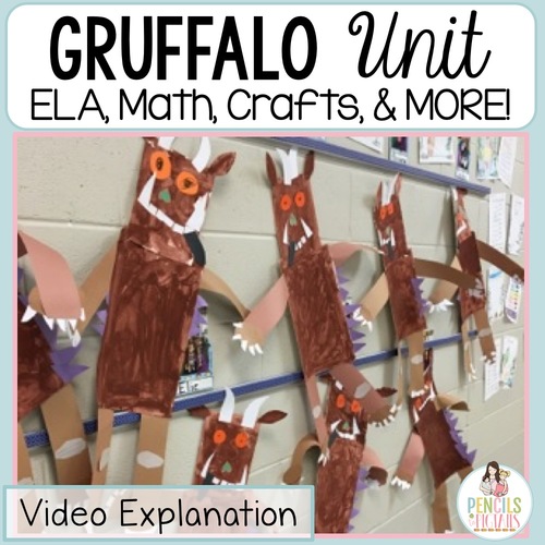 Preview of The Gruffalo & The Gruffalo's Child Activities Explanation