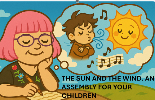 Preview of Aesop’s fable in song . The wind and the sun