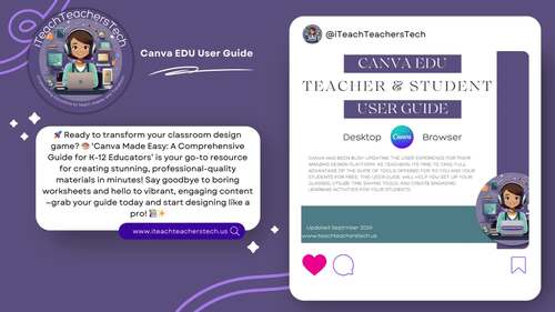 Canva Professional Development Toolkit | Tutorials & Cheat Sheets for ...