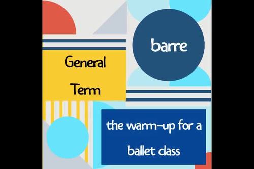 Preview of Ballet General Terms and Body Positions Video