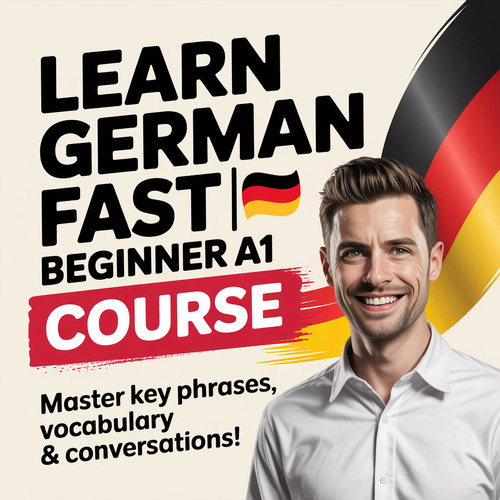 Preview of German Beginner Course | Learn German Fast & Easy (A1)
