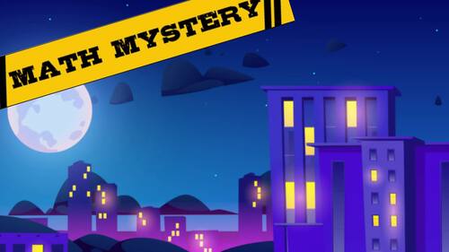 Valentine's Day Math Mystery Activity 5th Grade - Printable & Digital Worksheets