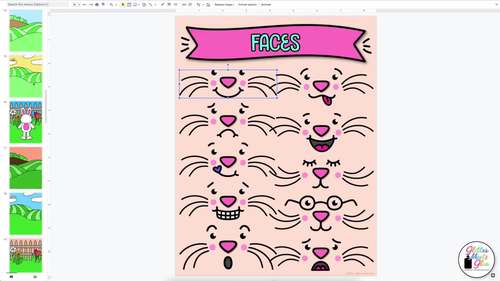Digital Easter Activities: Build An Easter Bunny Art Project and ...