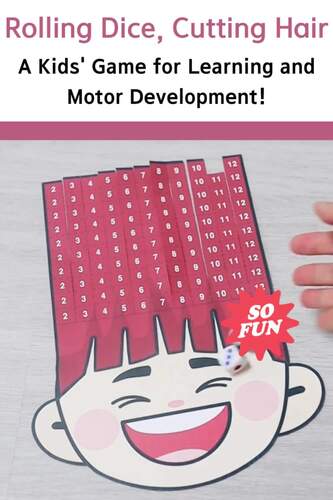 A Dice-Rolling Haircut Game for Kids' Number Recognition and Fine Motor ...