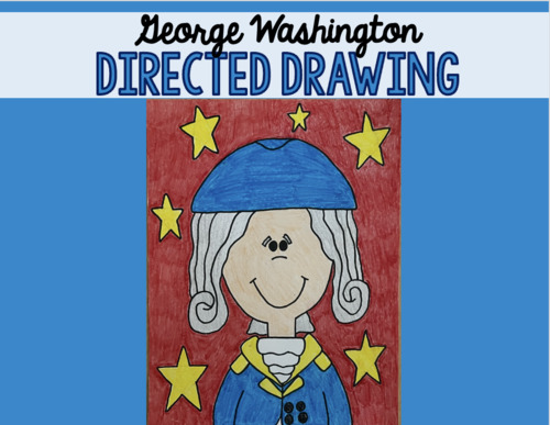 Preview of George Washington Directed Drawing