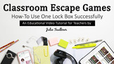 How To: Using One Lock Box for Your Classroom Escape Game,