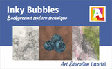 Inky Bubbles Background  - VIDEO TUTORIAL