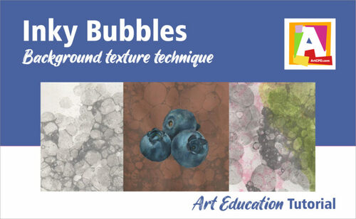 Inky Bubbles Background - VIDEO TUTORIAL by Art CPD | TPT