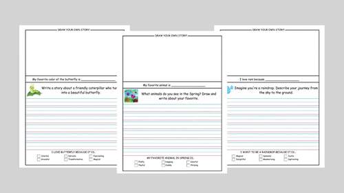Practice Writing Bundle Instant Download, Kids Reading Practice, Printable