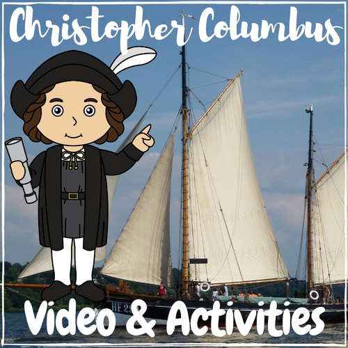 Preview of Columbus Day: Christopher Columbus MINI Video + Activities Kit!