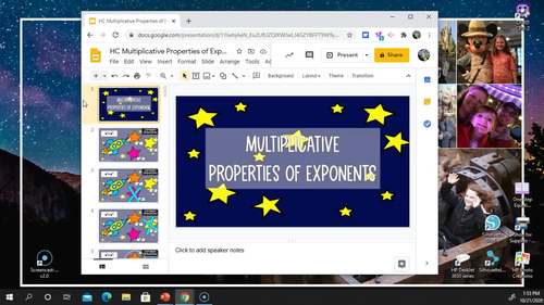 Multiplicative Properties of Exponents Self Checking Activity | TPT