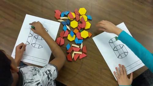 Number Activities with Pattern Blocks Numbers 0-20! Kindergarten Math