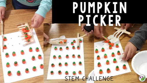 Preview of Thanksgiving STEM Challenge Video: Pumpkin Picker