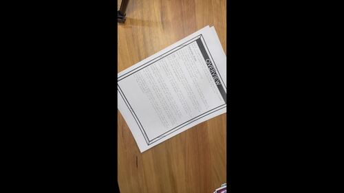 Runt Novel Study Escape Room and Novel Review Chapter Questions No Prep