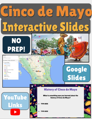 Preview of Cinco de Mayo: Interactive Slides