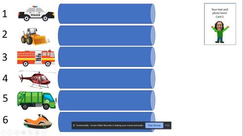Interactive Mystery Vehicle Game by Mrs Peters Speech | TPT