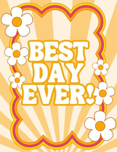 Editable Retro Planner Binder Covers and Spines l Groovy Editable Classroom