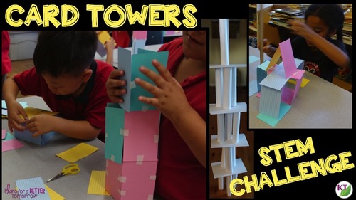 Preview of STEM Challenge: Tower Building Video