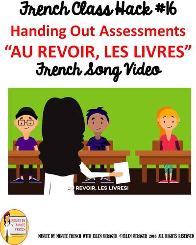Preview of 16 French Class Transition Video "Time for Assessment" for CI TCI TPRS _ 90% TL