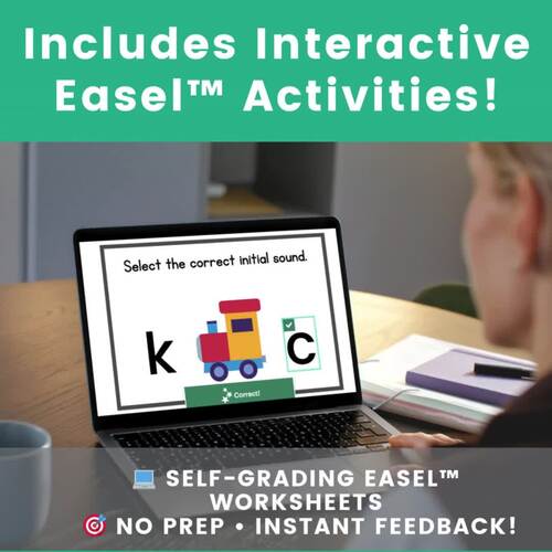 Morning Work Worksheets | PreK–1 Math & Literacy Centers | No Prep ...