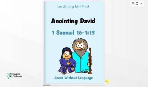 1 Samuel 16 - David Anointed | Ministry lesson, Bible crafts, Games
