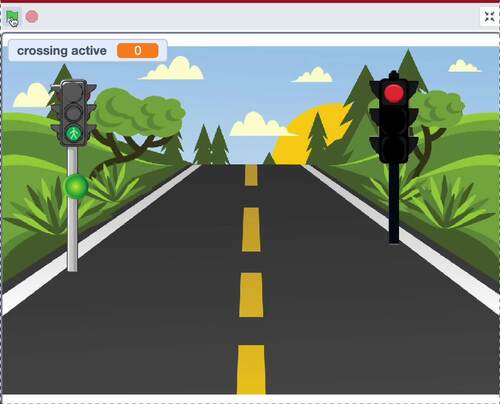 Traffic Light Simulator in Scratch | Coding Project, Lesson Plans, TrTask Cards