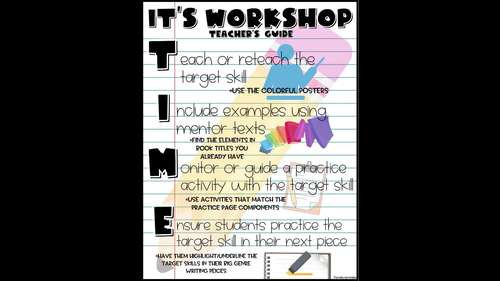 Writer's Workshop Guide NARRATIVE AND EXPOSITORY by Presley's Print-ables