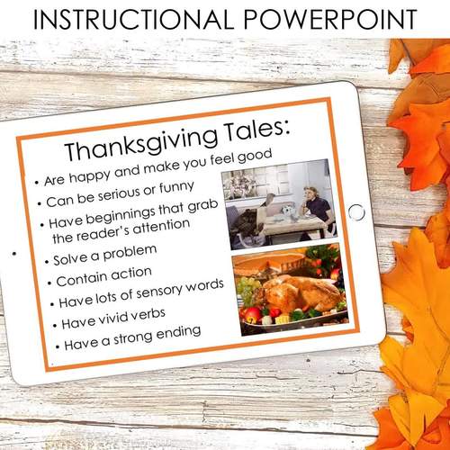 Thanksgiving Writing Activities Digital and Print | TpT