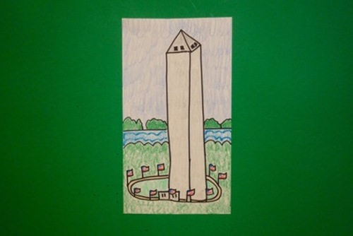 Preview of Let's Draw the Washington Monument!