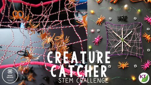 Preview of Halloween STEM Challenge Video: Creature Catcher