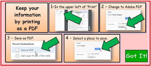 Preview of Three ways for saving .pdf documents using Chrome keeping student data!