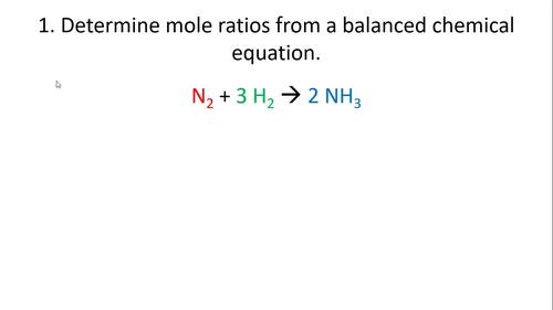 Stoichiometry Unit - Chapter 8