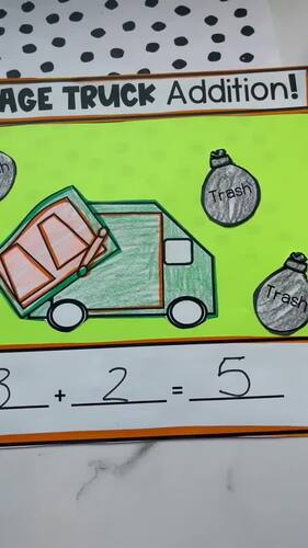 Community Workers Addition Math Crafts