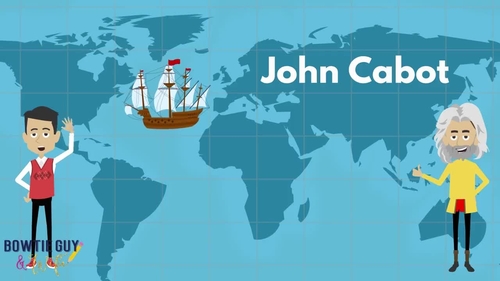 Preview of John Cabot Video: Famous European Explorer student information