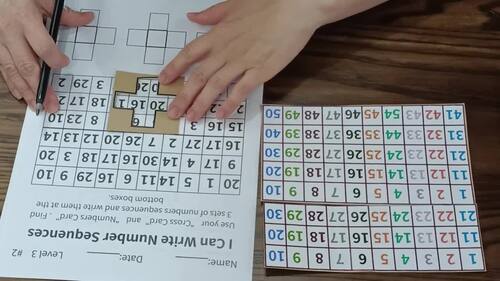 Math Bundle Numbers 1-100 Recognition Game & Math Activity Pack