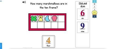 St Patrick's Day Ten Frames | Math Boom Cards by Teaching Autism