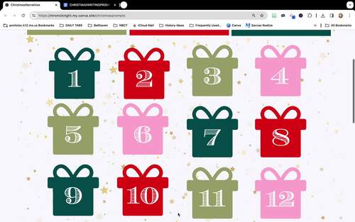 Christmas Narrative Writing Prompts Writing Tips, Checklist, and Rubric ...