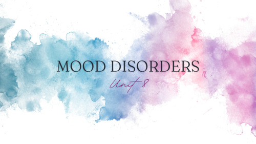 Preview of (VIDEO LECTURE) Abnormal Psychology: Mood Disorders