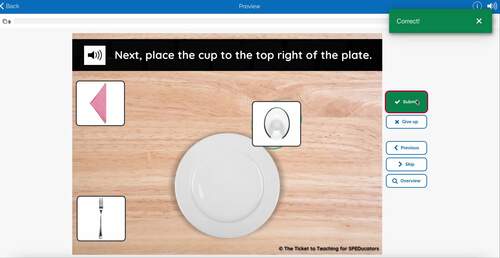 Set the Table - Life Skills Activity - Boom Cards | TPT