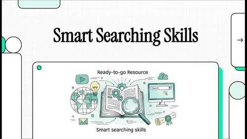 Smart Searching Skills | Digital Literacy | Internet Research | Grades 3-5