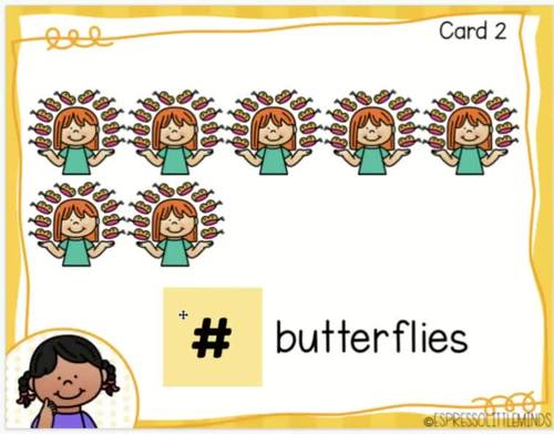 Spring Counting by 10s Count the Room Kindergarten Math Center | TPT