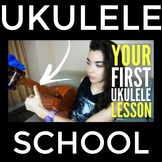 Your FIRST Ukulele Lesson (Ukulele Beginner Lesson By A Mu