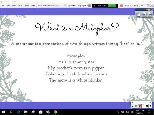 Preview of Figurative Language: Metaphors Video Lesson