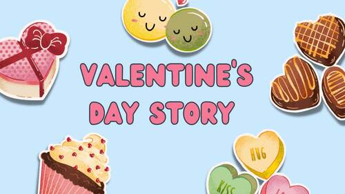 "Valentine's Day STORY for Kids" Valentine's Day Reading and ...