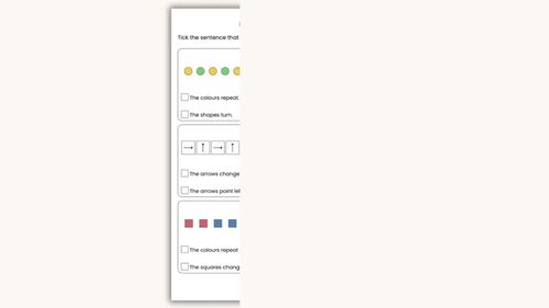 Year 2 Maths Workbook | Geometry | Position & Direction | Maths Lesson Resources